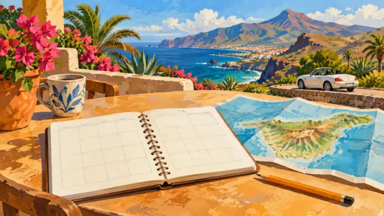 Planning a longer Tenerife trip: turn your itinerary into a clear car enquiry