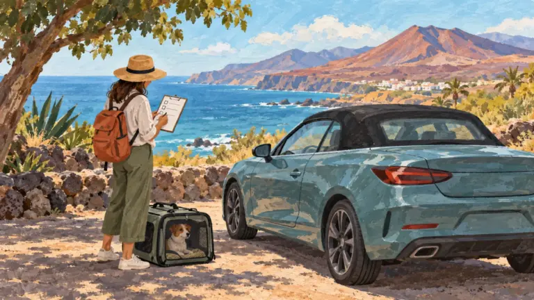Can I Bring a Pet in a Rental Car in Tenerife?