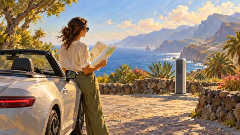 Hybrid or Electric Car on Tenerife? Plan Around Charging