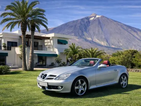Mercedes-Benz SLK 200 - car rental in Tenerife